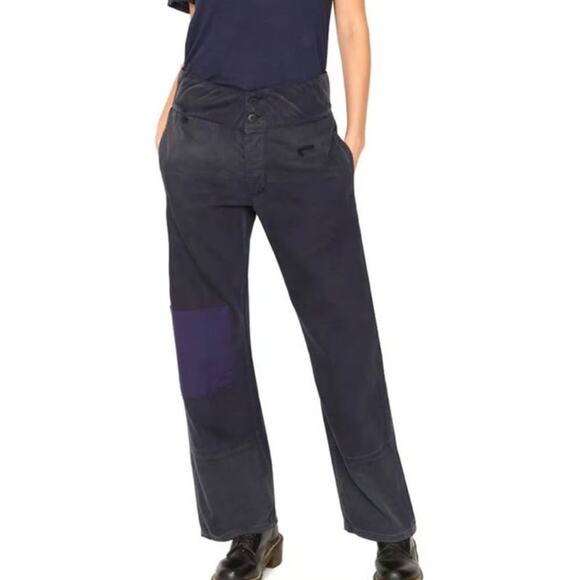 Free People/Sandrine Rose French Worker Pant - Size 26 NWT - Picture 1 of 6